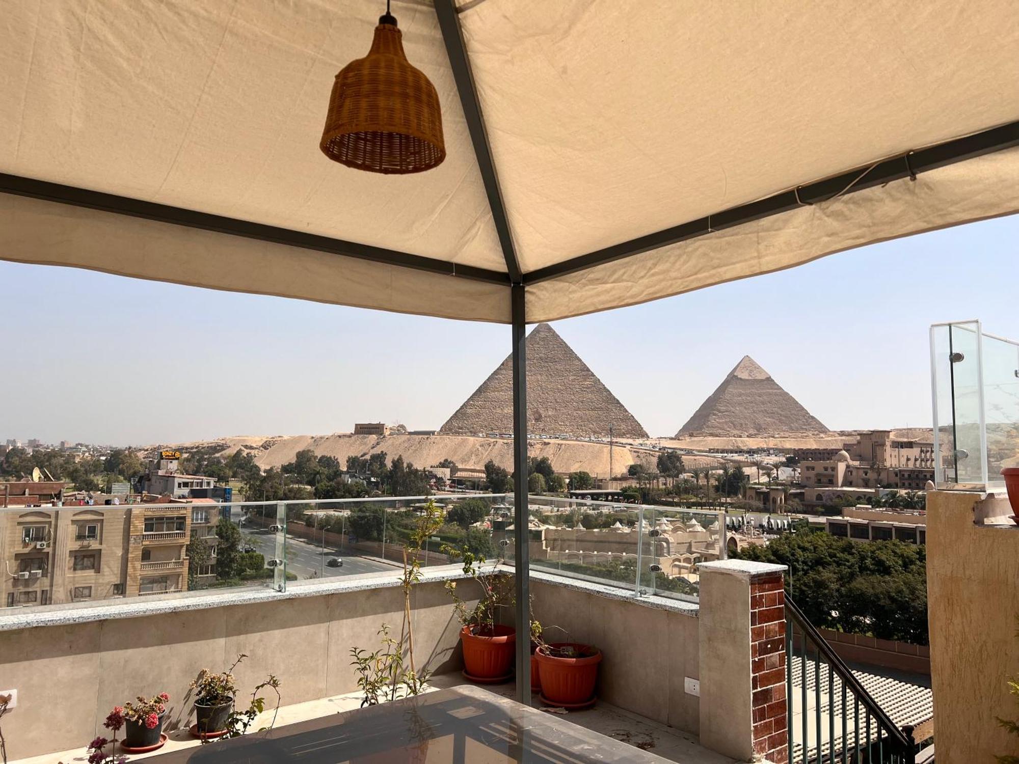Dream Inn Pyramids View Kafret el-Gabal Exterior foto
